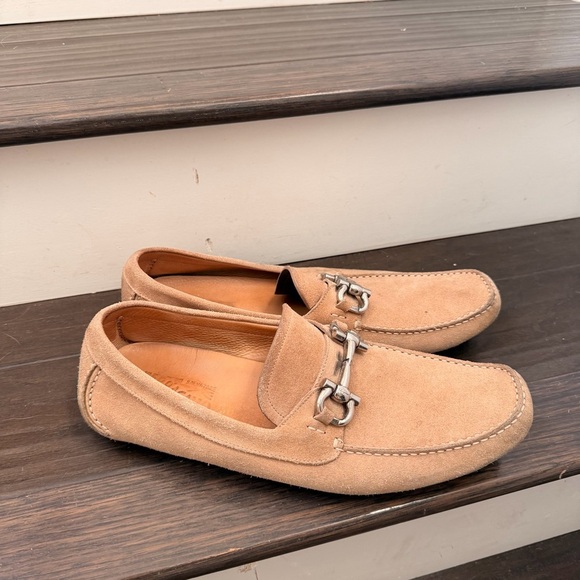 Salvatore Ferragamo Other - Salvatore Ferragamo Men Suede Drivers shoes Size 12
